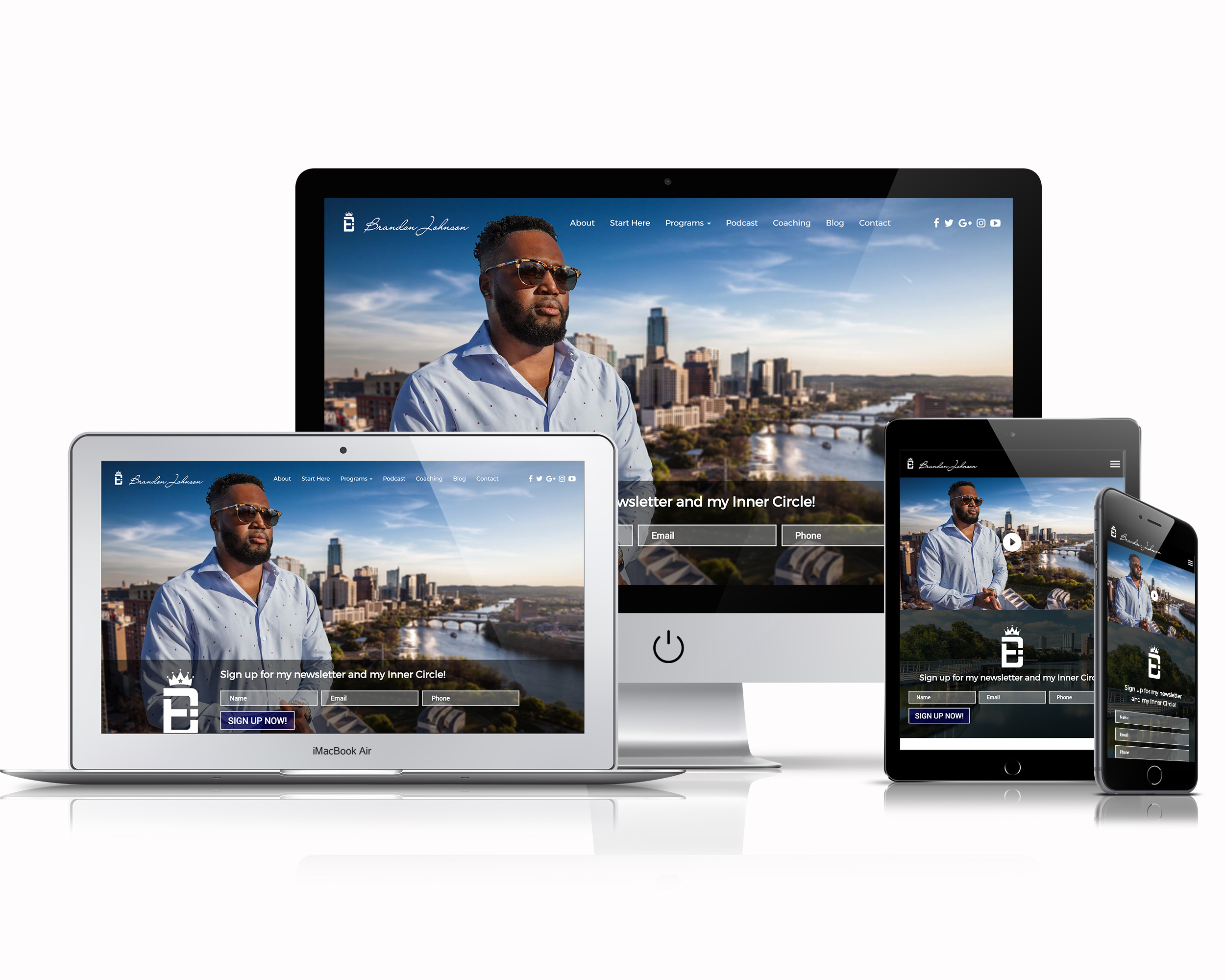 Brandon Johnson mockup NEWWW