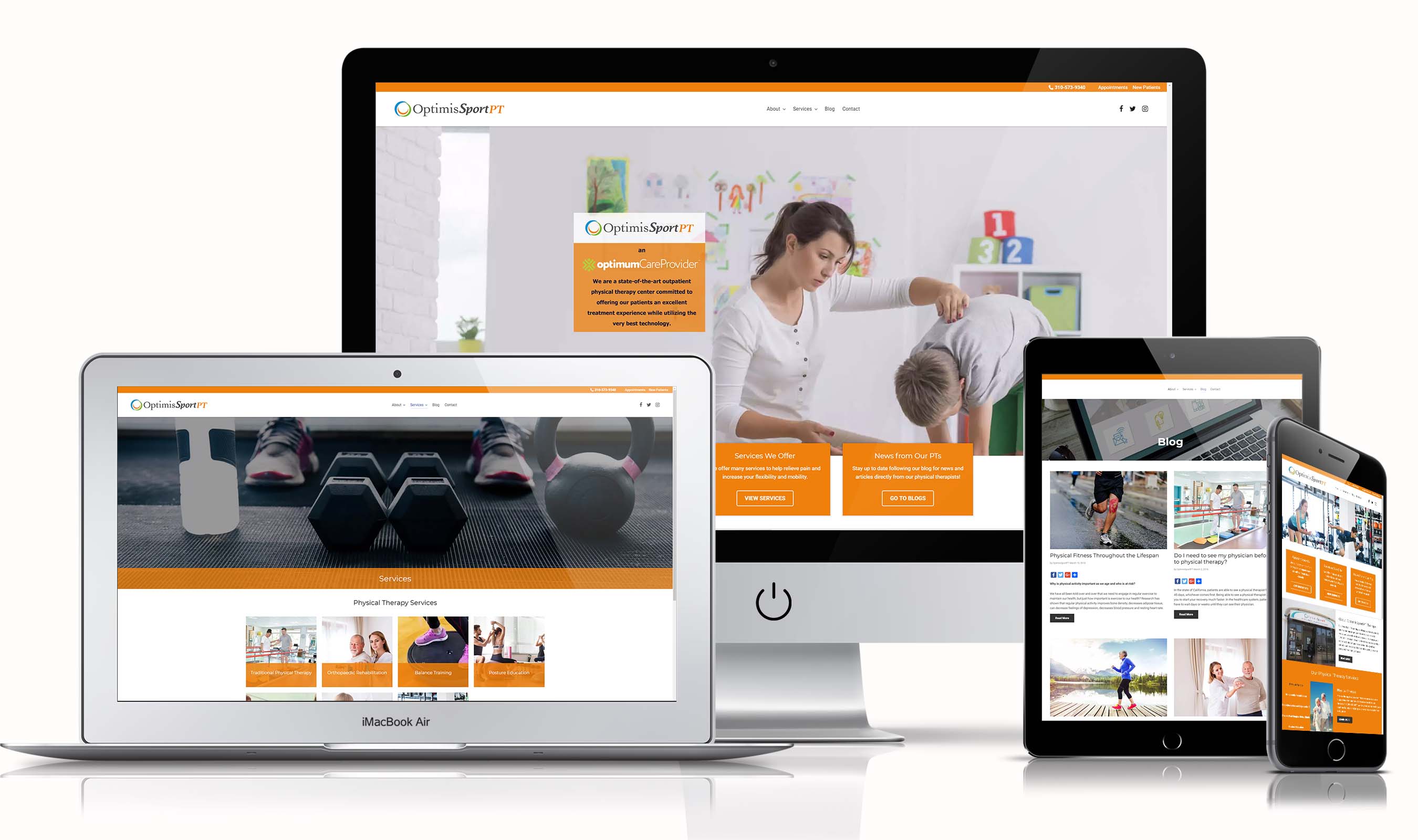 optimis consulting mockup